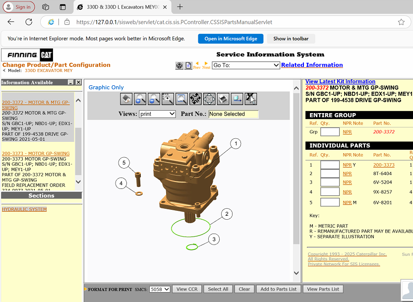 CAT Caterpillar SIS 10.2021 Spare Parts Catalog+Service Workshop Manual - Image 3