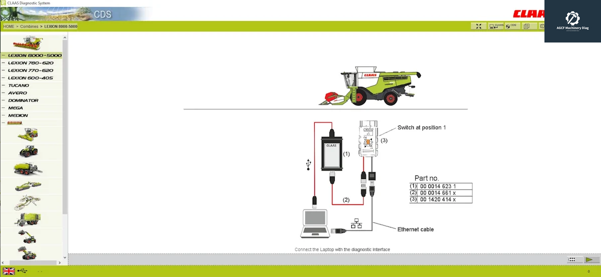 CLAAS CDS Diagnostic Software (2)