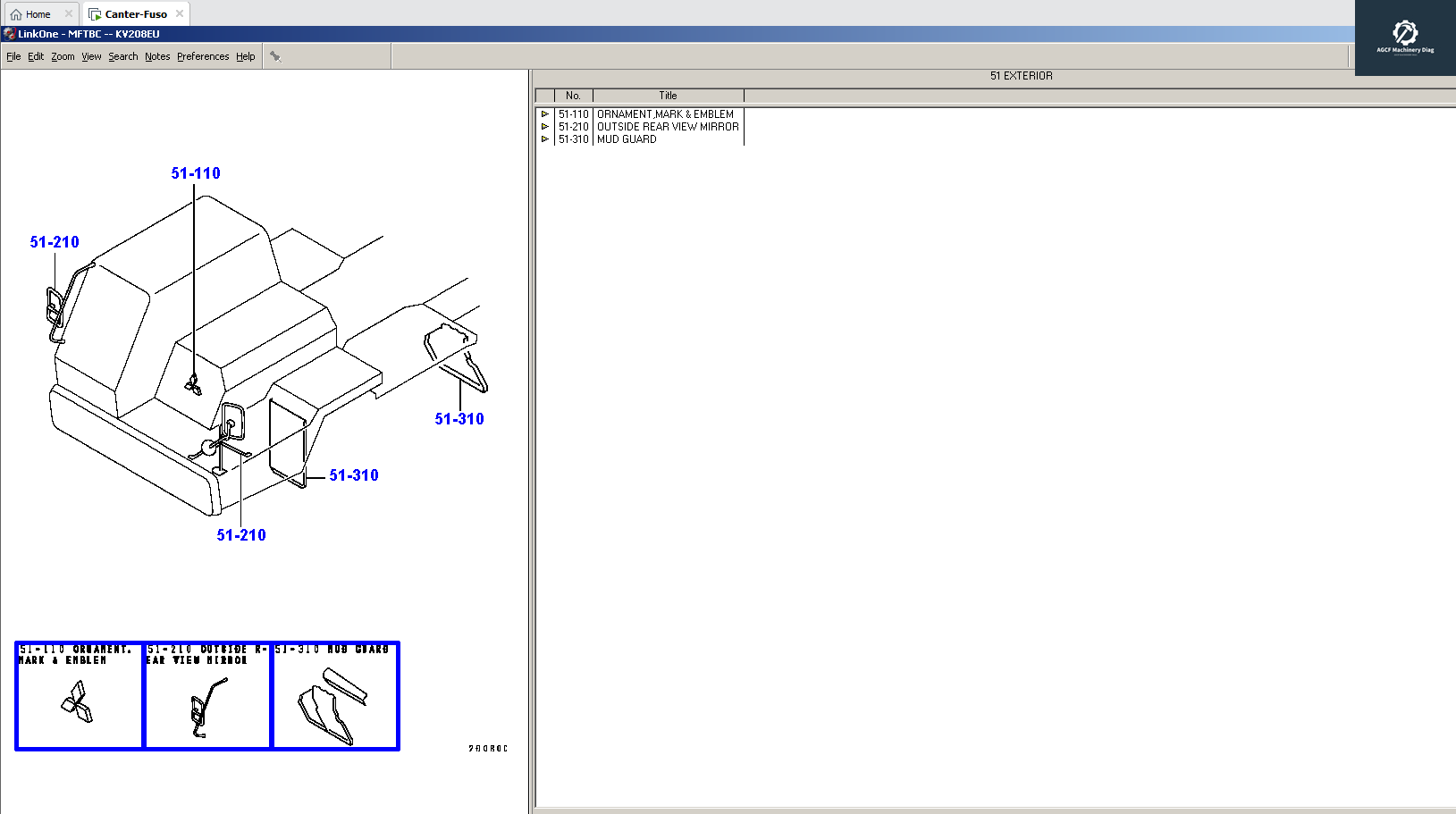 2018 Mits2018 Mitsubishi FUSO LinkOne Truck EPC VMware (4)