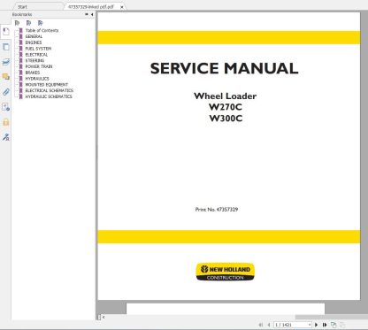 2019 New Holland AG & CE Service Manuals PDF Download (2)