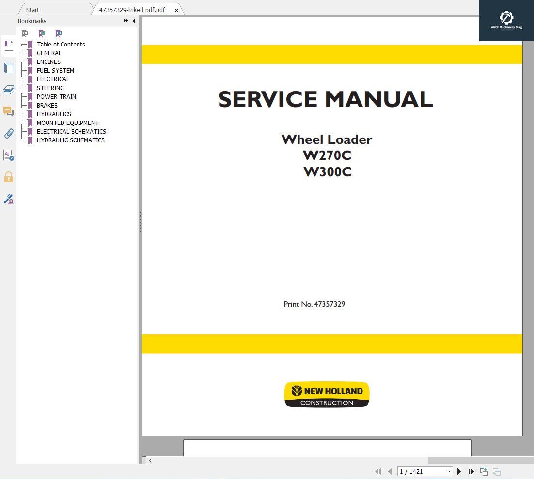 2019 New Holland AG & CE Service Manuals PDF Download (2)