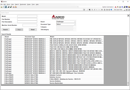 AGCO All Brands Europe UK Agricultural EPC+Service Manual 2021.03 (1)