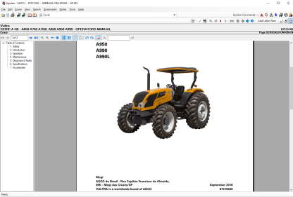AGCO All Brands Europe UK Agricultural EPC+Service Manual 2021.03 (7)