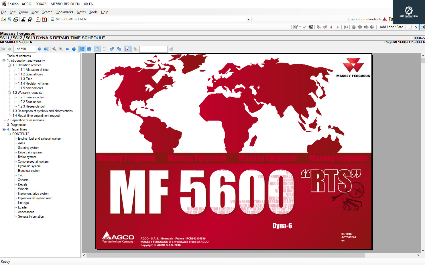 AGCO All Brands North American EPC+Service Workshop Manual 2021.03 (1)