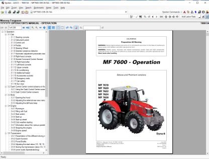 AGCO All Brands North American EPC+Service Workshop Manual 2021.03 (2)