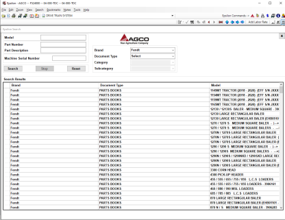AGCO All Brands North American EPC+Service Workshop Manual 2021.03 (3)