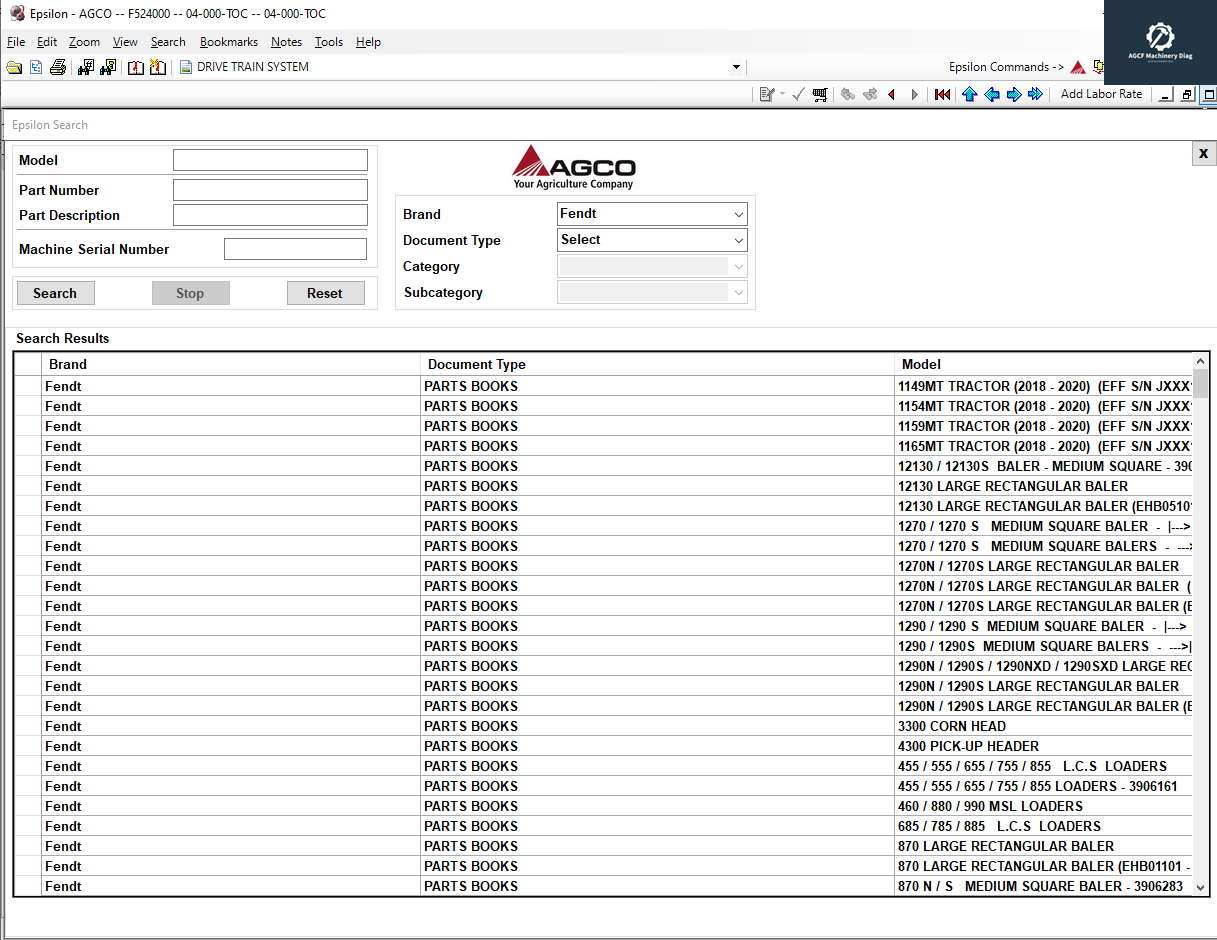 AGCO All Brands North American EPC+Service Workshop Manual 2021.03 (3)