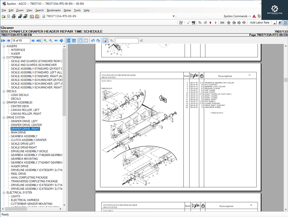 AGCO All Brands North American EPC+Service Workshop Manual 2021.03 (5)