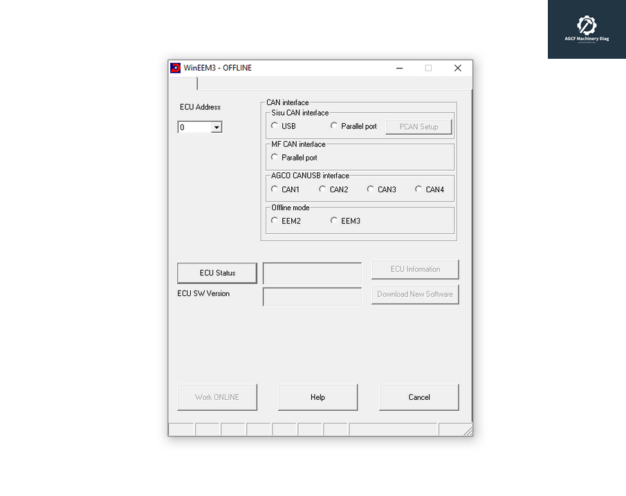AGCO SISU Power WinEEM4 WinEEM3 ECU Service Tool 2.8.4 Installation - Image 6