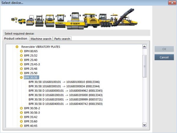 BOMAG EPC Electrical Parts Catalogue 2022.11 for BOMAG Equipment Machine (2)