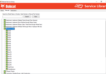 Bobcat Service Library Service Operator Maintenance Manual 2021.03 (2)