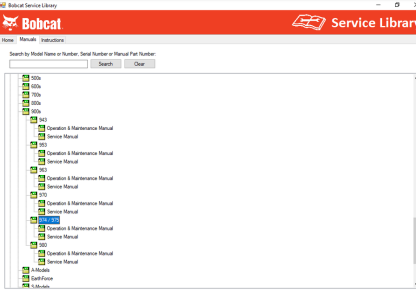 Bobcat Service Library Service Operator Maintenance Manual 2021.03 (5)