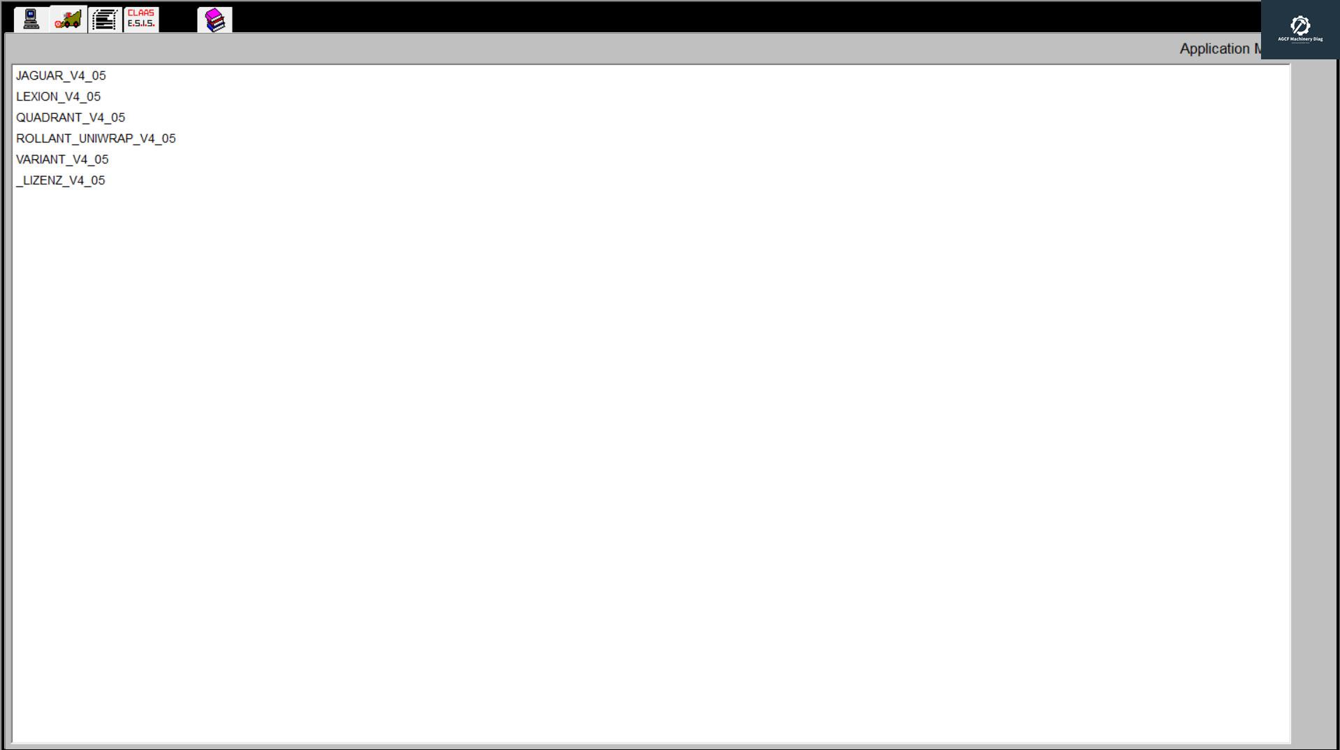 CLAAS DIAGNOSE CDS 5000 PRO Diagnostic Software (1)