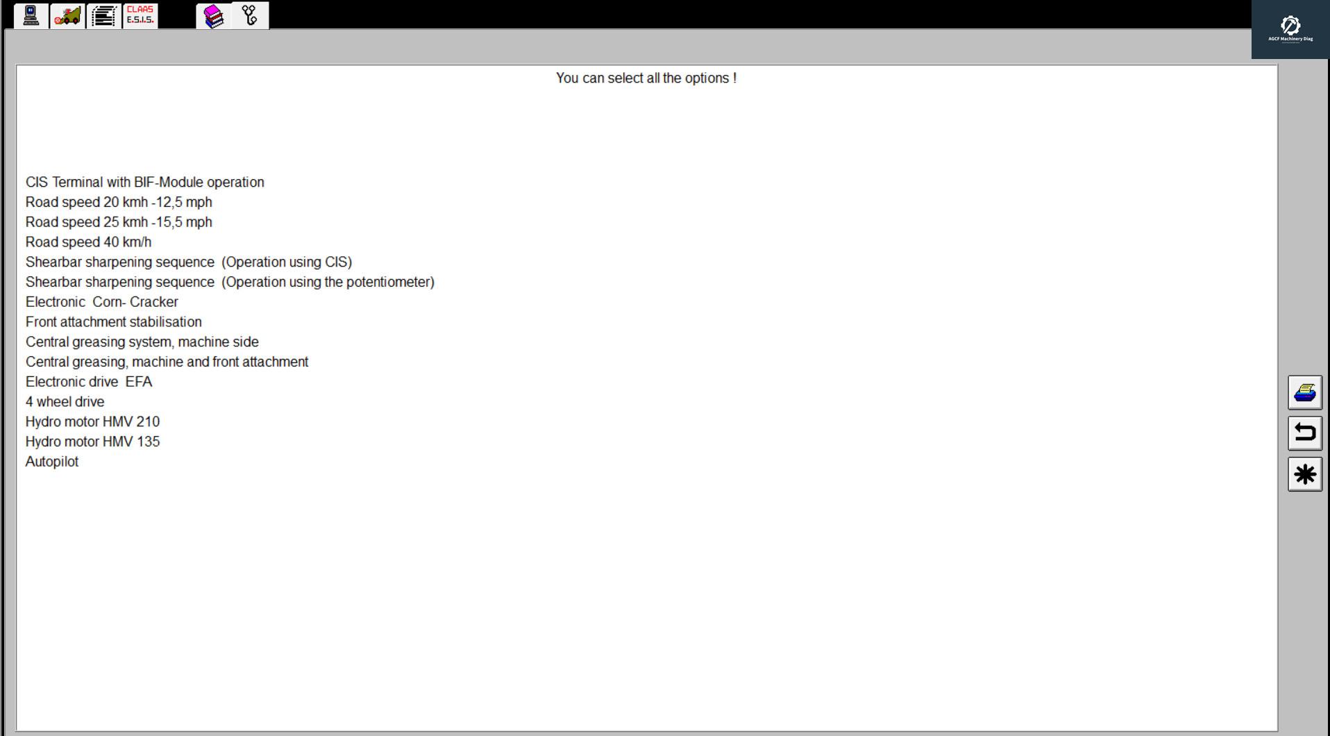 CLAAS DIAGNOSE CDS 5000 PRO Diagnostic Software (5)