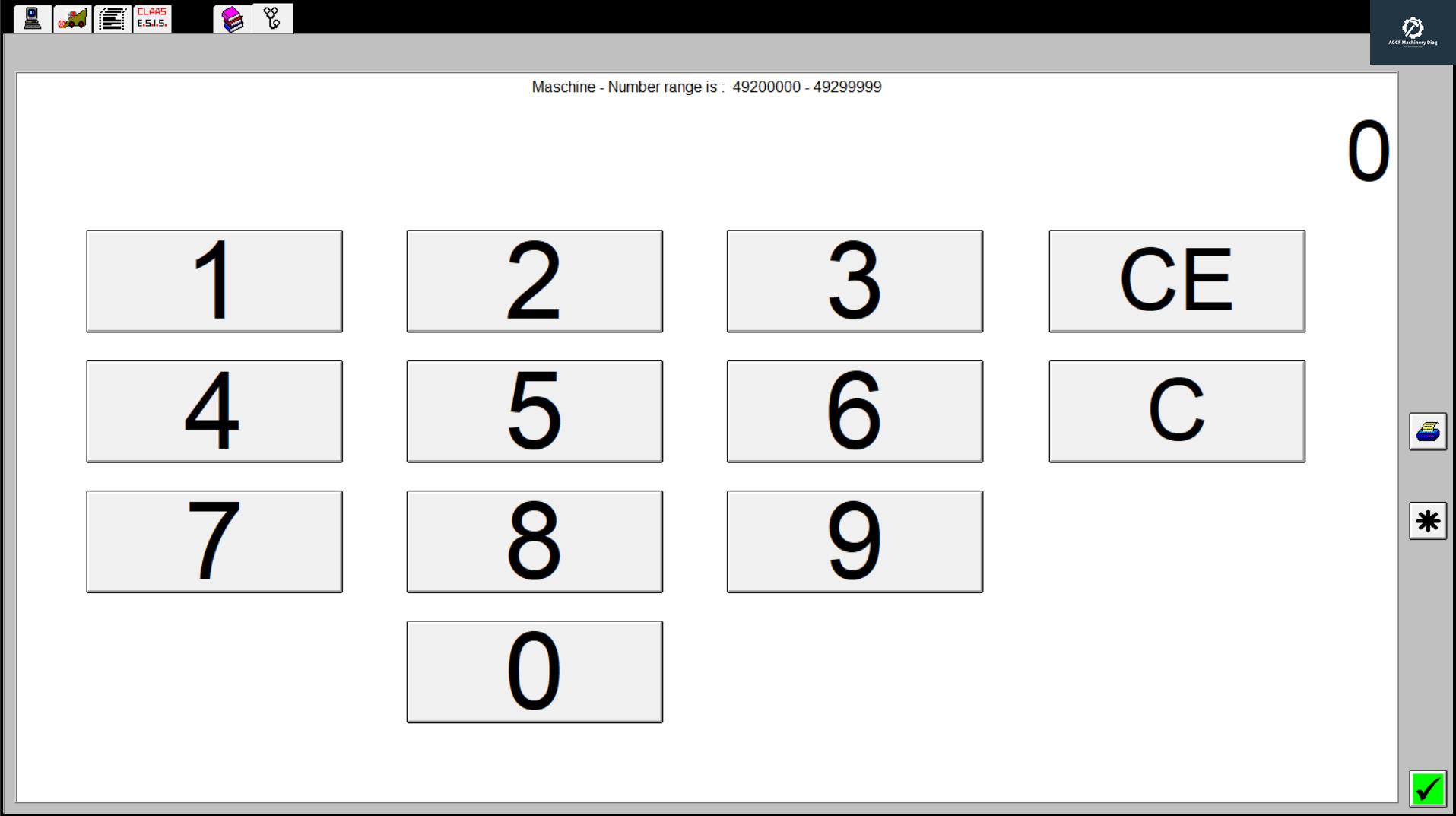 CLAAS DIAGNOSE CDS 5000 PRO Diagnostic Software (6)