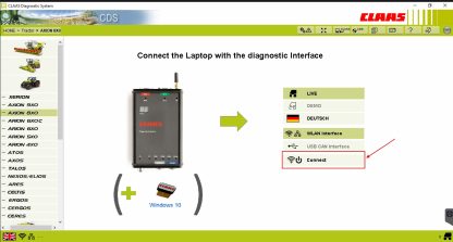 CLAAS USB WIFI Wireless Connection Adapter for CDS Win10 Win11 (3)