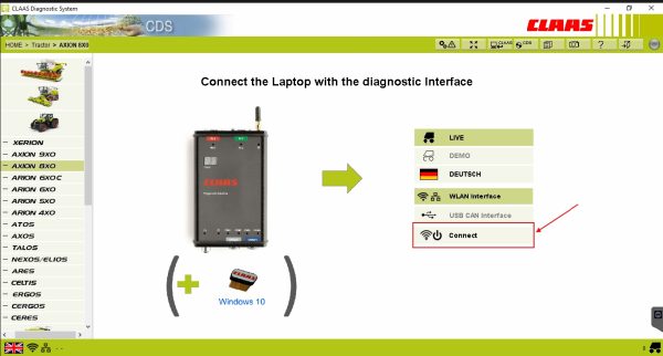 CLAAS USB WIFI Wireless Connection Adapter for CDS Win10 Win11 (3)
