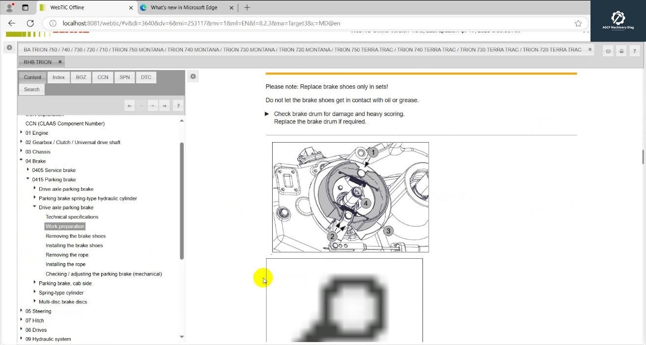 CLAAS Webtic Offline 2025.03 Workshop Repair+Service Information English (3)