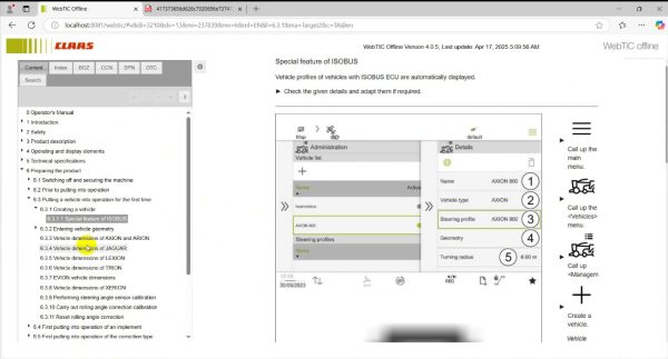 CLAAS Webtic Offline 2025.03 Workshop Repair+Service Information English (7)