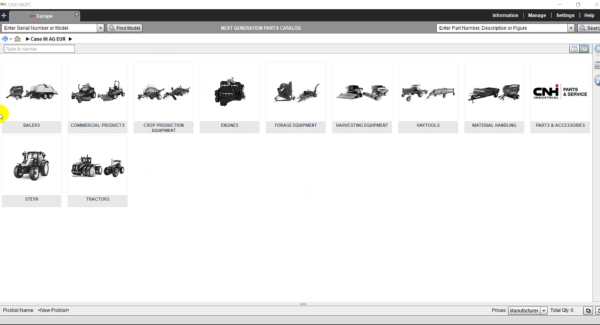 Case IH AG Europe 07.2019 Spare Parts Catalog (1)