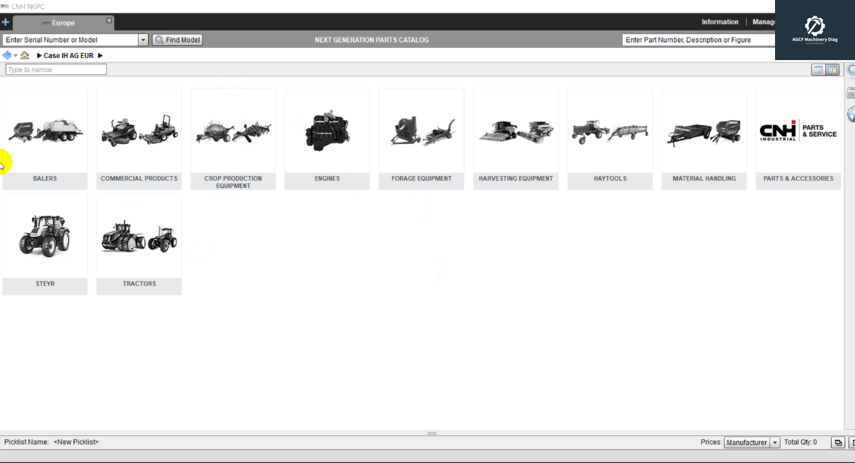 Case IH AG Europe 07.2019 Spare Parts Catalog (1)