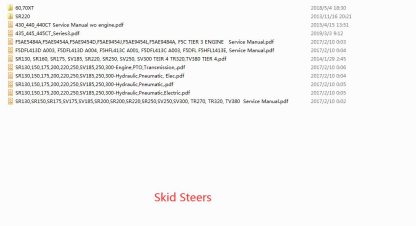 Case Workshop Service Repair Manual PDF Collection (10)