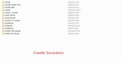 Case Workshop Service Repair Manual PDF Collection (6)