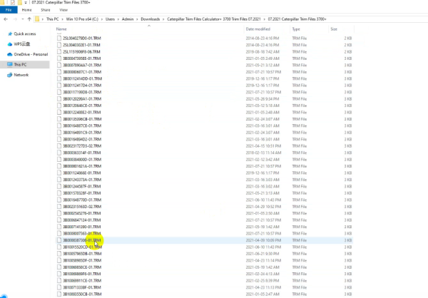 Caterpillar Checksum Calculator+3700 Injector Trim Files (1)