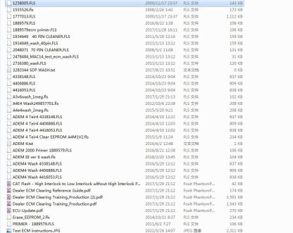 Caterpillar ECM ECU Wash Files Collection (1)
