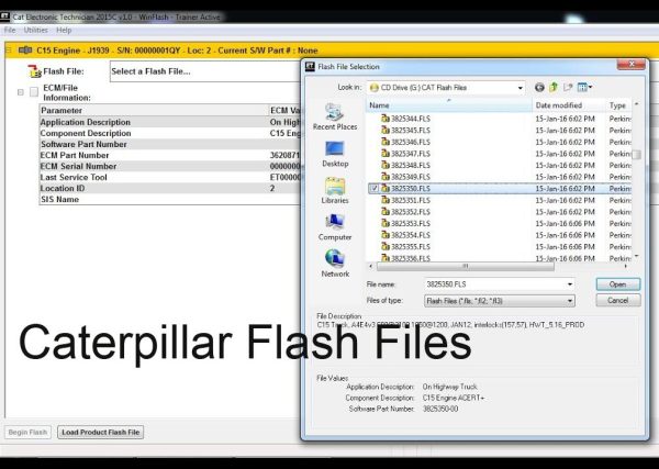Caterpillar Flash Files