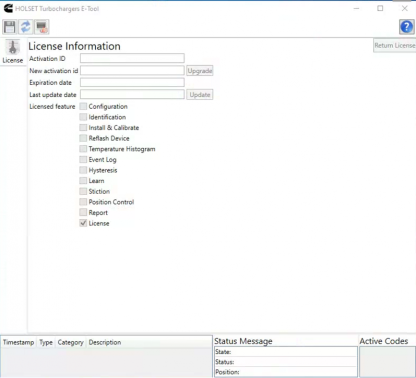 Cummings HOLSET E-Tool 1.13 Diagnostic Software