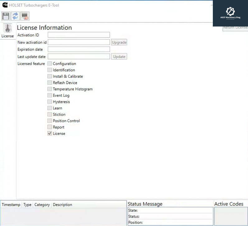 Cummings HOLSET E-Tool 1.13 Diagnostic Software