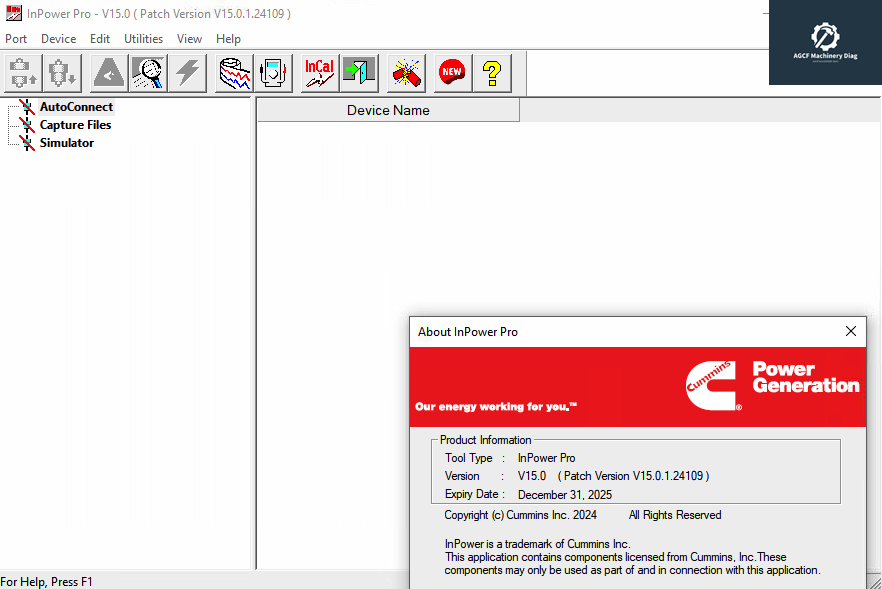 Cummings inpower 15.0