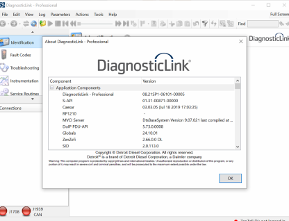 DDDL 8.21 Detroit Diesel Diagnostic Link