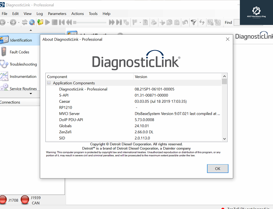 DDDL 8.21 Detroit Diesel Diagnostic Link