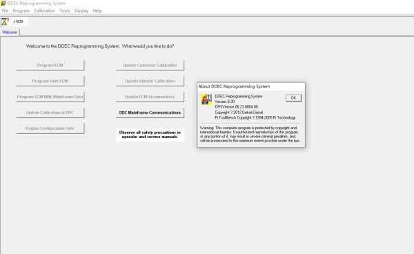DDEC Reprogramming System 6.30+MBE Reprogramming System (3)