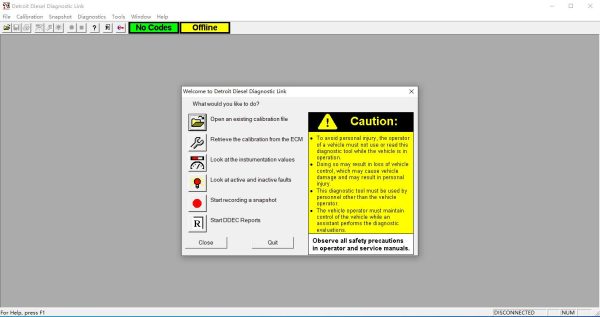 Detroit Diesel Diagnostic Link (DDDL) 6.50 Diagnostic Software (2)