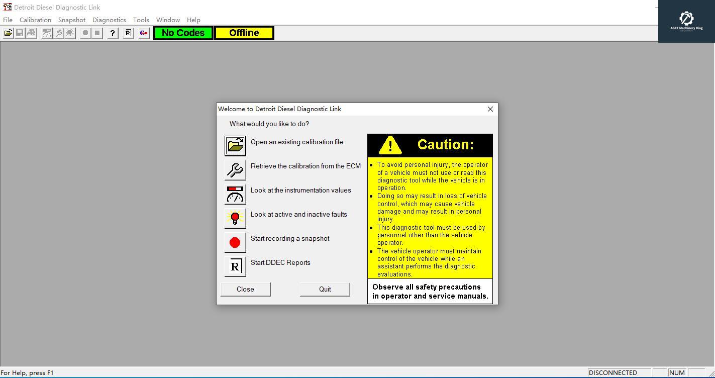Detroit Diesel Diagnostic Link (DDDL) 6.50 Diagnostic Software (2)
