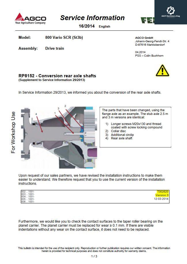 Fendt Agricultural Tractors 2010-2024 Workshop Service Manual PDF Download (2)