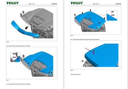 Fendt Agricultural Tractors 2010-2024 Workshop Service Manual PDF Download (3)