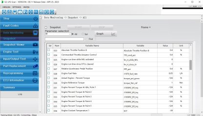 G2 LPG Scan Version 00.11 Doosan Diagnostic Software 2023 (3)