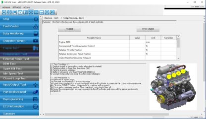 G2 LPG Scan Version 00.11 Doosan Diagnostic Software 2023 (4)