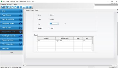 G2 LPG Scan Version 00.11 Doosan Diagnostic Software 2023 (5)
