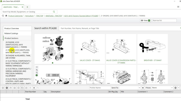 John Deere PartAdvisor 2025.05 (5)