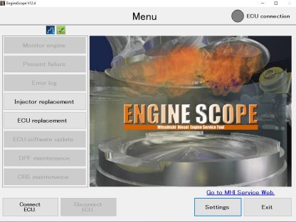 Mitsubishi Engine Service Tool Engine Scope 12.4 2022 (1)