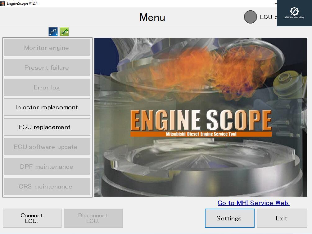Mitsubishi Engine Service Tool Engine Scope 12.4 2022 (1)