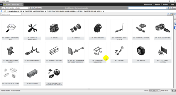 New Holland AG Euro NGPC Next Generation Parts Catalog 2019 (4)