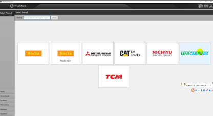 TruckTool 4.6.1.37 Diagnostic Tool for Rocla Mitsubishi CAT (1)