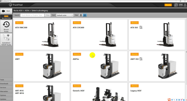 TruckTool 4.6.1.37 Diagnostic Tool for Rocla Mitsubishi CAT (3)