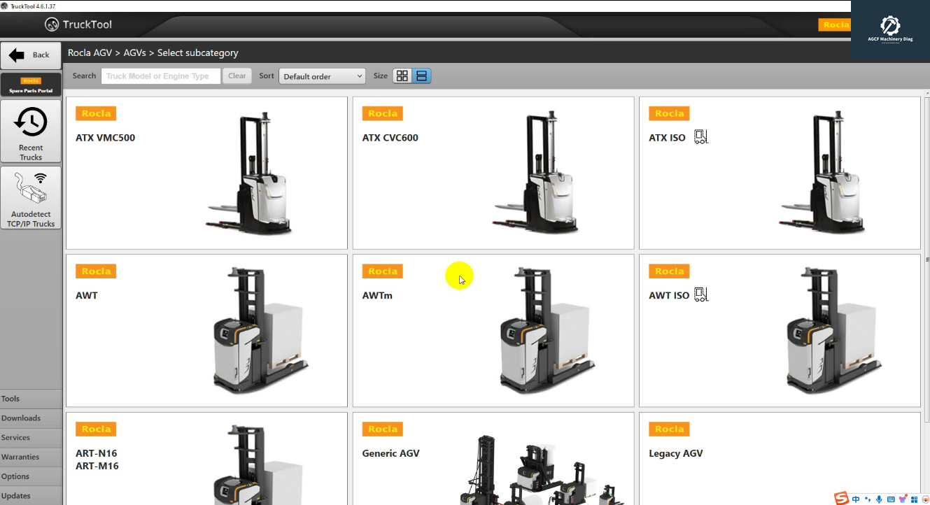TruckTool 4.6.1.37 Diagnostic Tool for Rocla Mitsubishi CAT (3)